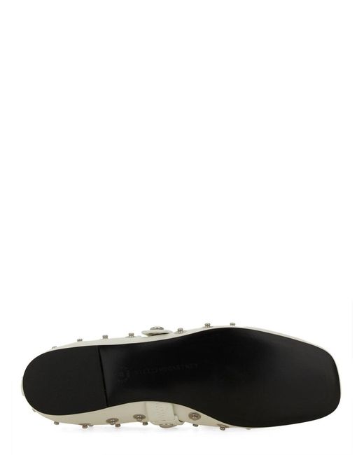 Stella McCartney White 'Ryder' Ballet Flats