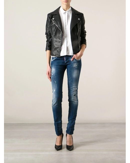 DSquared² Blue 'Super Slim' Jeans