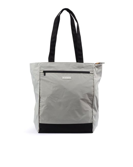 K-Way Gray Elliant Shopping Bag It's Not Like I'M Going Anywhere