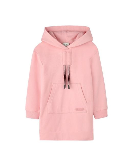 Abito Con Cappuccio di Lanvin in Pink
