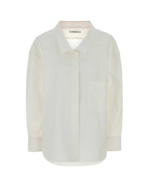 Givenchy White Regular Solid Shirt