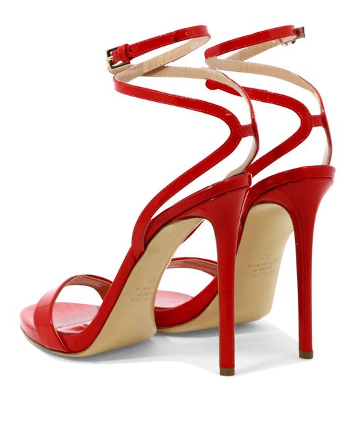 Ninalilou Red "micol 100" Sandals