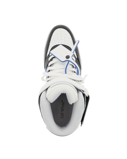 Off-White c/o Virgil Abloh Out Off Office High Top -Turnschuhe in Blue für Herren