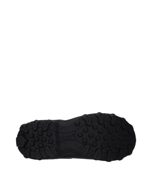 Givenchy Black Stivaletti Uomo Gomma Nero