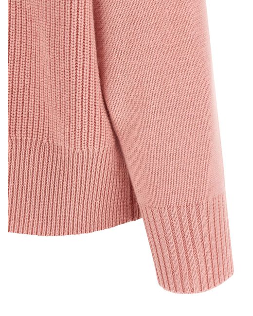 Alberto Biani Pink Cashmere Sweater