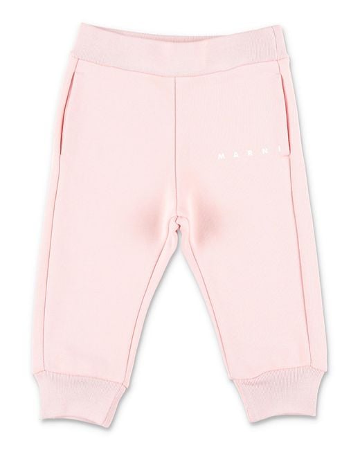 Marni Pink Mini Cozy Two-Piece Fleece Set
