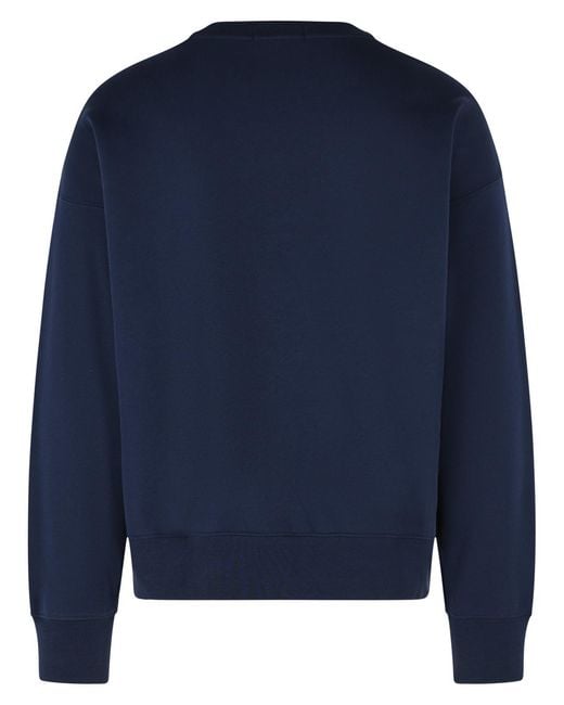 Polo Ralph Lauren Blue Cotton Blend Sweater for men