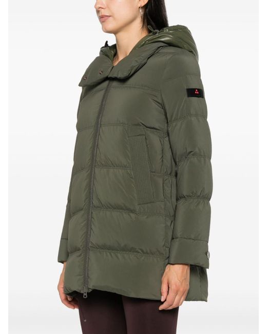 Peuterey Jack Met Logo-Applicatie in het Green