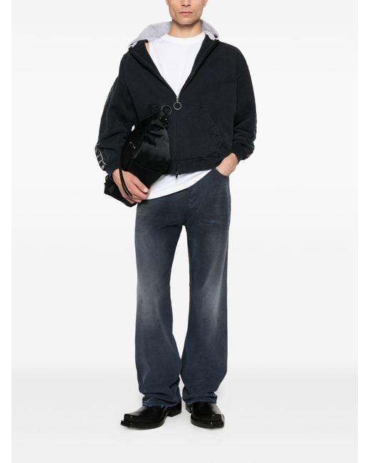 Balenciaga Blue Denim Cotton Jeans for men