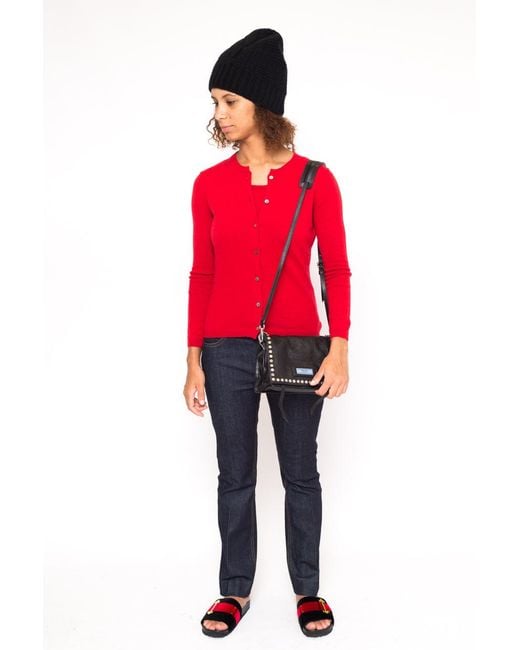 LA ROSE Red Pullover