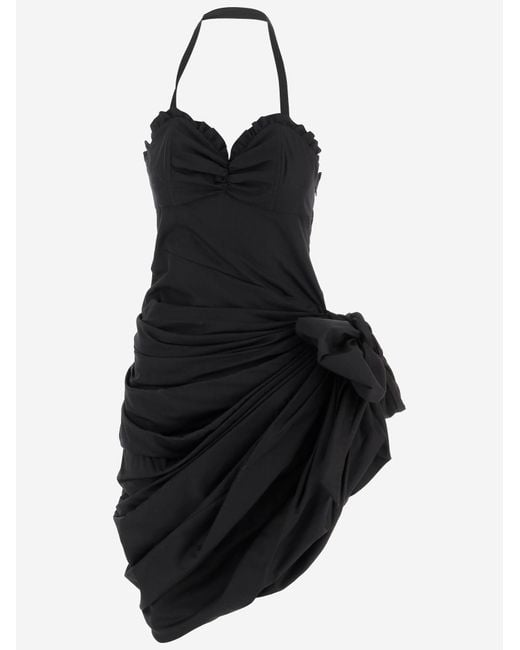 Chloé Black Wrap Dress