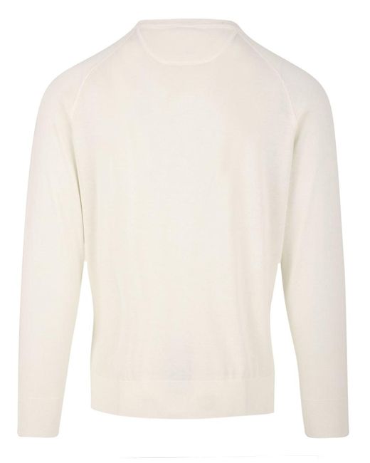 Aspesi Pullover weiß in White für Herren