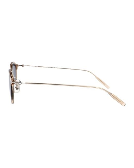 Montblanc Gray Sunglasses