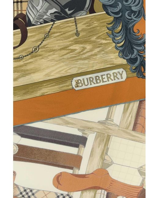 Burberry Multicolor A:Ss Wardrobe Silk Square:149922:C5122