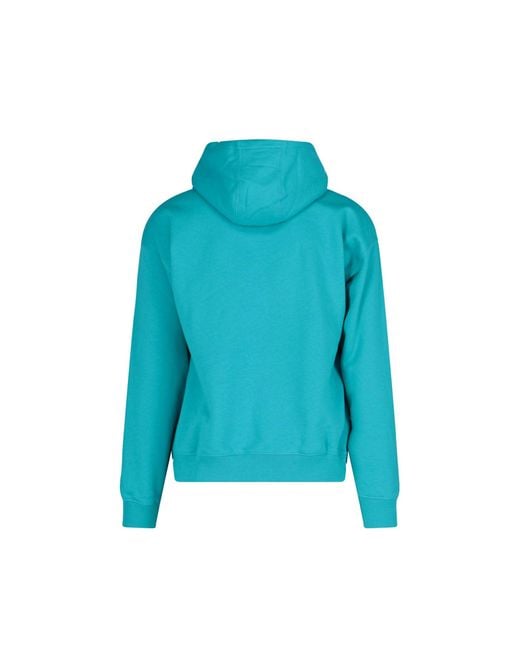 Versace Cotton Logo Sweatshirt in het Blue voor heren