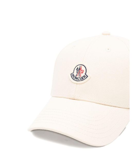 Moncler Natural Logo Baseball Cap