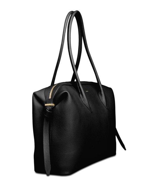 Yuzefi Black Bag "Brioche" Large