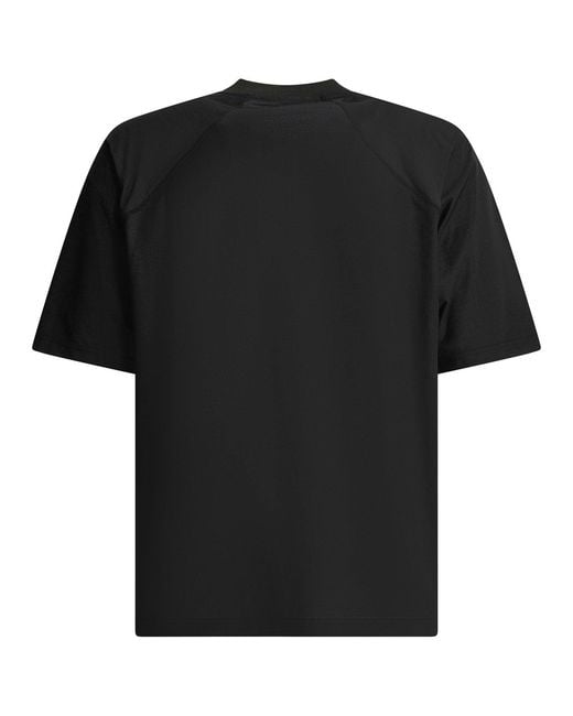 DAIWA PIER 39 Black "Tech Run-Gun" Crew-Neck T-Shirt