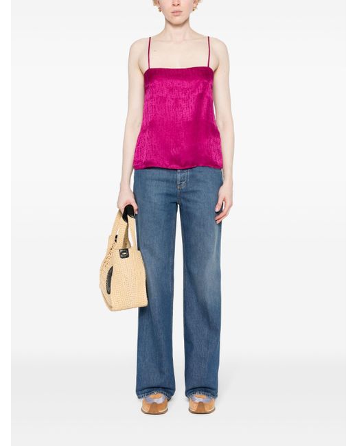 Closed Blue Wide Leg Denim Jeans
