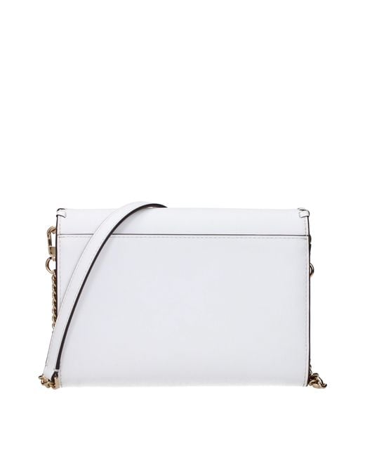 Tory Burch White Pochette Emerson Donna Pelle Bianco
