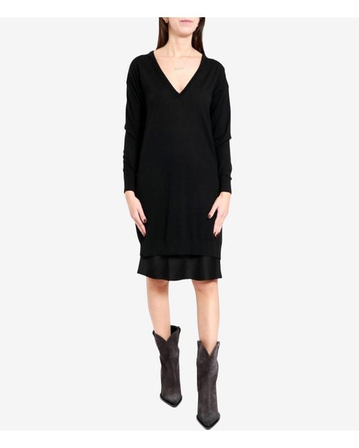 Semicouture Black Dresses