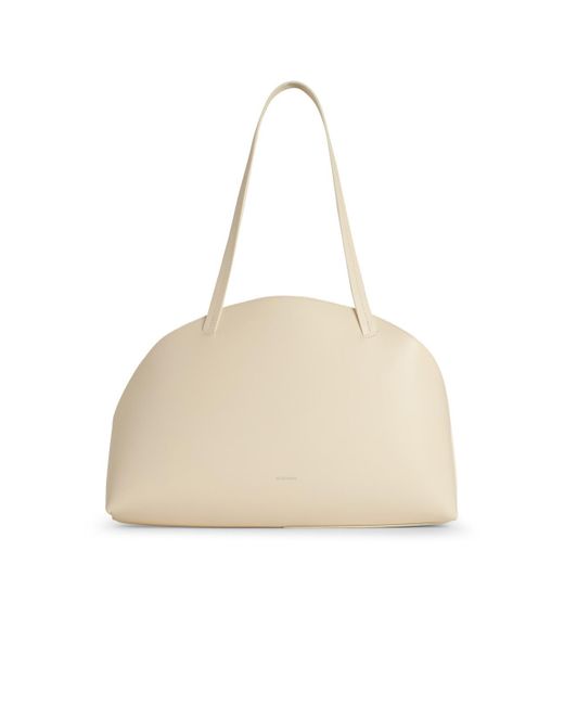 Bassa Crusso Di Lear Curve Jil Bander di Jil Sander in Natural