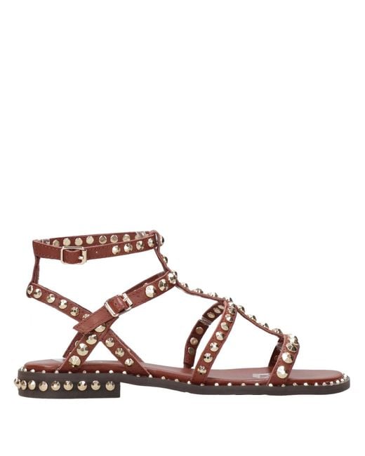 Ash Brown Aschesandalen Marsala