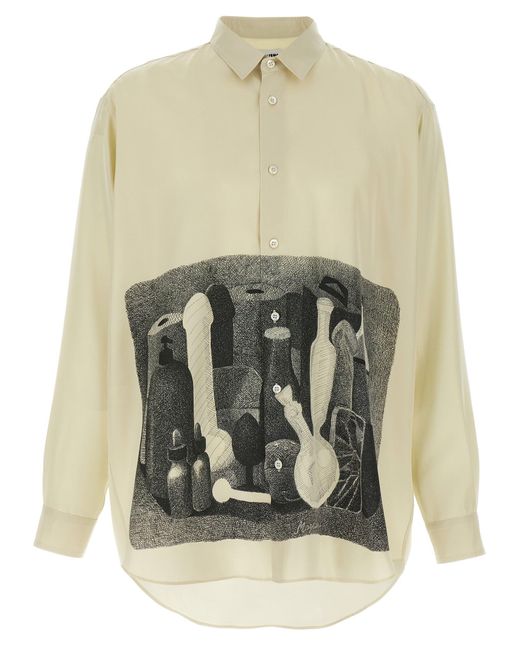 'Morandi' Camisa Magliano de color Natural