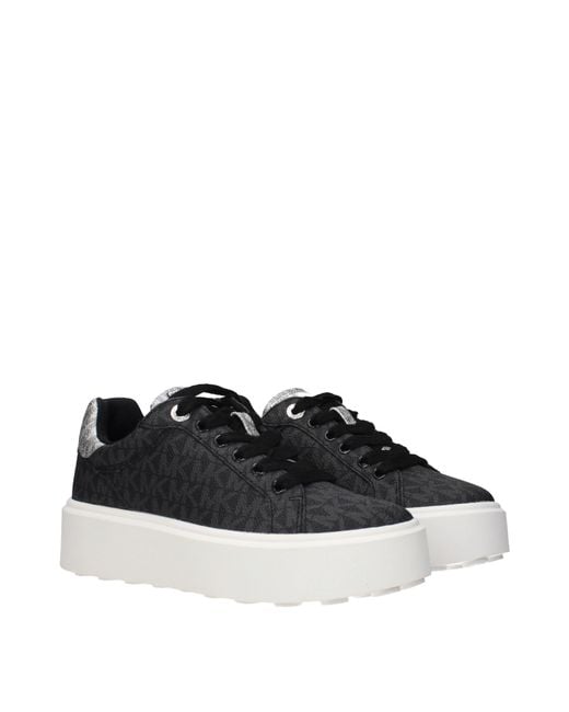 Michael Kors Black Sneakers Romey Fabric