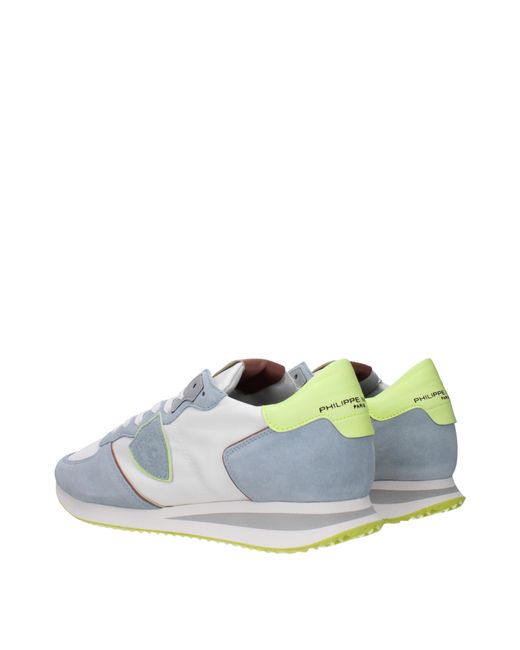 Philippe Model Sneakers TRPX Herren Stoff Weiß/Zuckerpapier in Blue für Herren