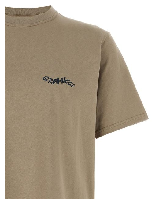 Gramicci Natural 'Gecko' T Shirt