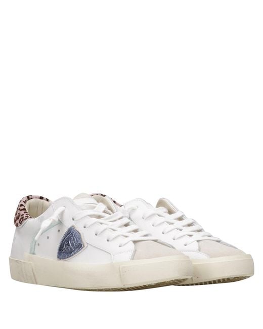 Philippe Model White Sneakers