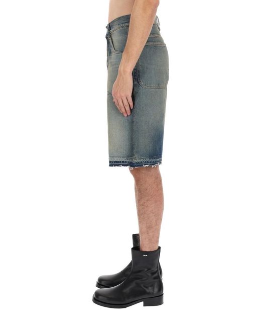 sunflower Blue Cotton Shorts For for men