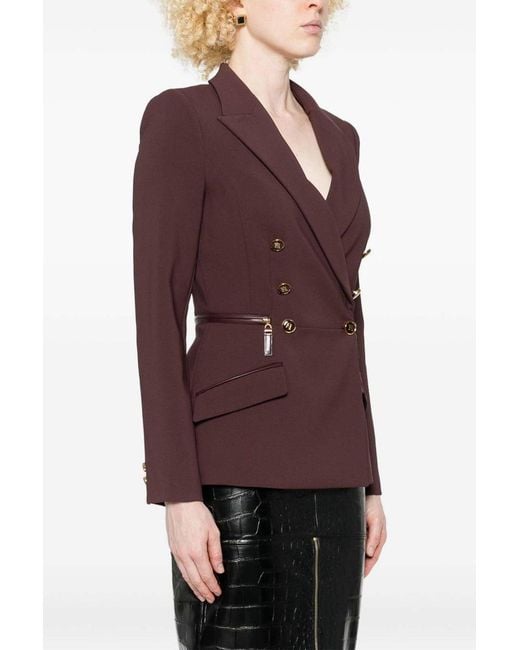 Elisabetta Franchi Purple Jacket