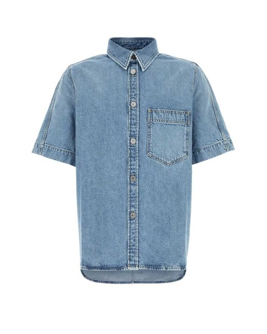 Givenchy Blue Regular Shirt for men