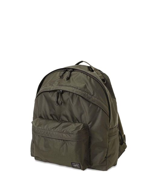 Porter-Yoshida and Co Green Double Pack Daypack Large Backpack for men