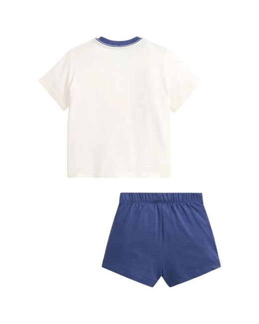 Polo Ralph Lauren Blue T-Shirt With Shorts Set