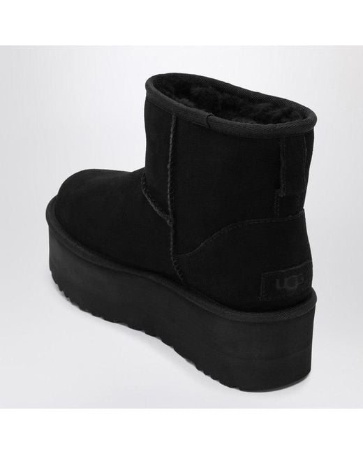 Ugg Black Classic Mini Platform Boots