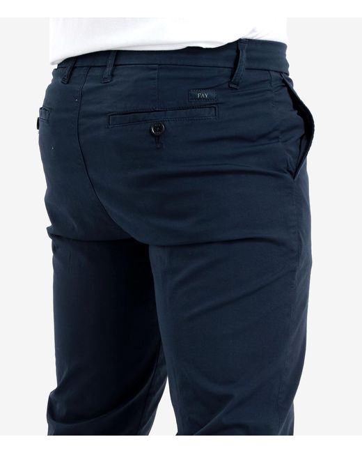 Fay Blue Trousers