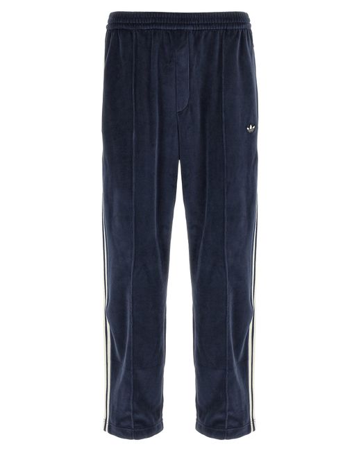 Adidas Originals Wb Velour Track Pants Blue for men