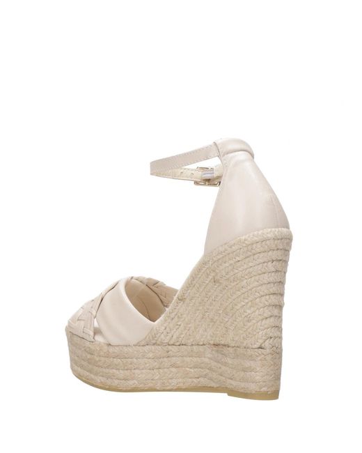 Espadrilles Natural Sandalen Elfenbein