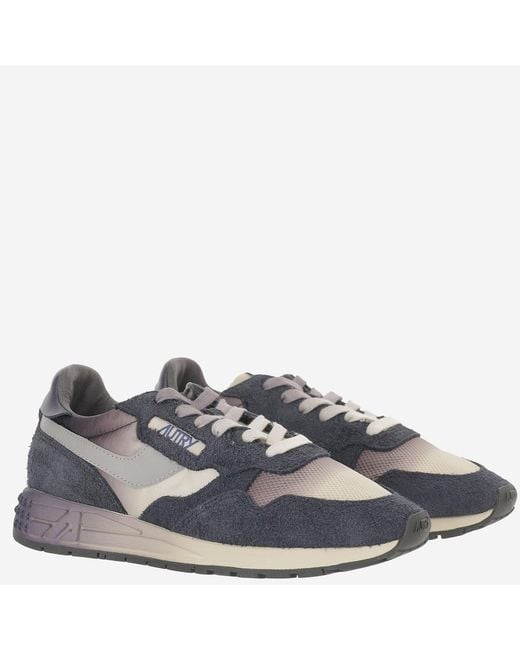 Autry Gray Reelwind Sneakers