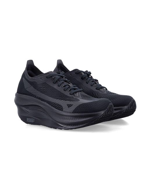 Comme Des Garcons X Mizuno Blue Sneakers