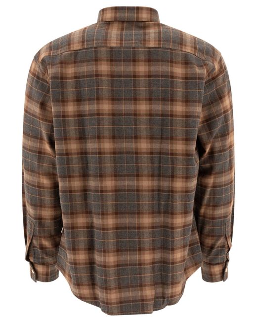 NN07 Brown Deon Shirts for men