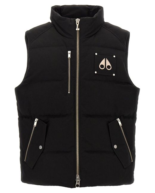 Moose Knuckles Weste "Westmount" in Black für Herren