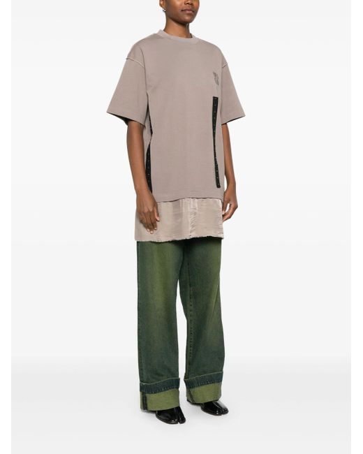 FEDERICO CINA Natural Dress Corset T Shirt