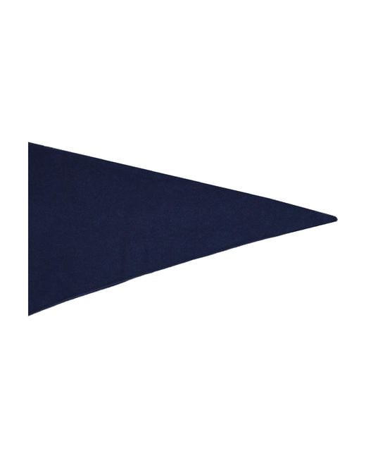 LA ROSE Blue Kefia Cashmere
