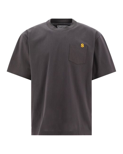 Sacai Trikot -T -Shirt in Gray für Herren