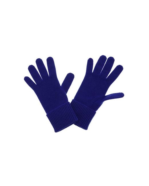Burberry Cashmere Gloves in Blue für Herren