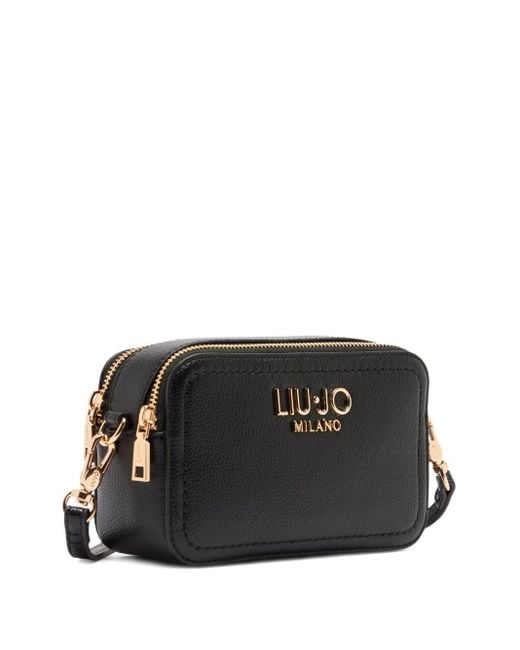 Liu Jo Black Umhängetasche Mit Logo-Schild